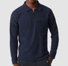 Bass Outdoor Men's Regular fit Long Sleeve Polo Shirt M NEW $99   30211531-C50