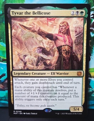 magic the gathering - Tyvar the Bellicose - Legendary Creature - Mythic