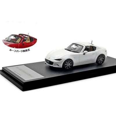 Hi-Story 1:43 Mazda Roadster RF VS ND 2024 Snowflake White Pearl Mica HS548WH JP