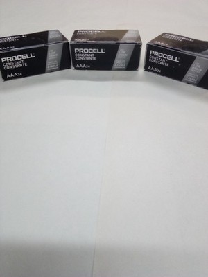 72 New AAA Procell Alkaline Batteries by Duracell PC2400 Exp 2030 or Later