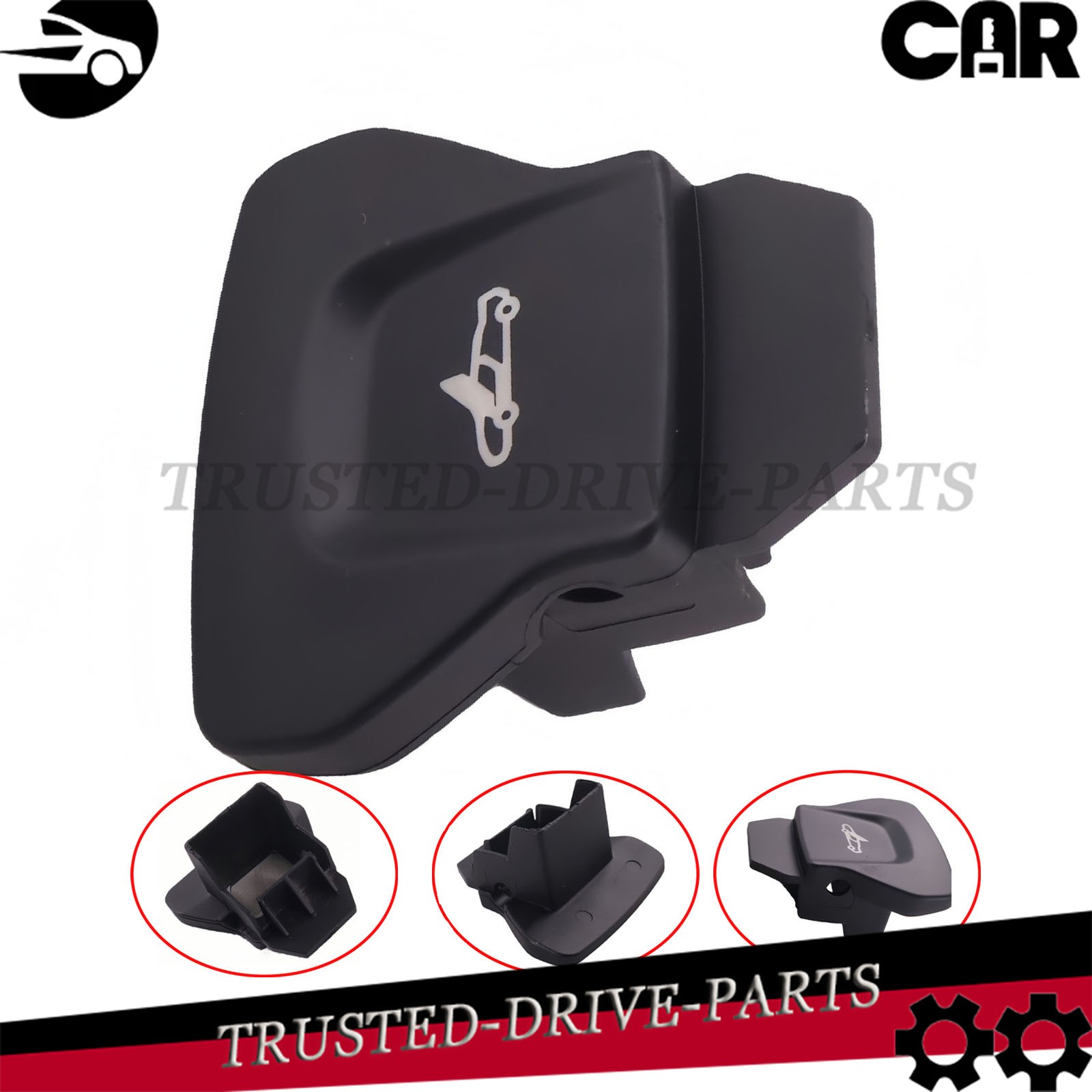 NEW Black Right Side Door Control Switch Button 13M0434CP Fit McLaren 570S 600LT