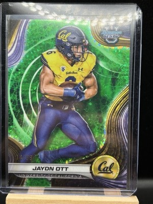 2024 Bowman's Best University - Jaydn Ott #17 Green Mini-Diamond Refractor...