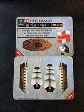 2006 Wizkids Pirates HMS Disraeli 054 Mysterious Islands Unpunched Common