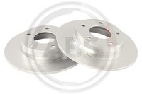 2X Bremsscheibe A.B.S. 19028 Grauguss FüR Renault Arkana 1 Tce 140 LDN0 160 LDN1