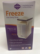 Milkies NEW Freeze Organizer for Breast Milk Storage in Freezer, Easy to use 