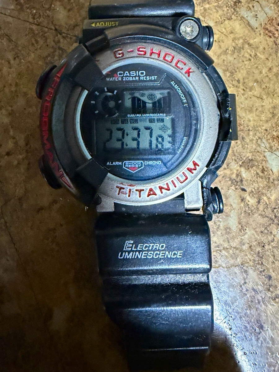 25+ Casio G-SHOCK FROGMAN Titanium Case Wristwatches for sale