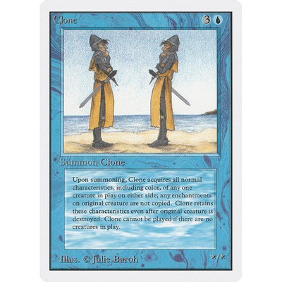 MTG \>> Clone (Unlimited) // English - 341 Trading - Magic