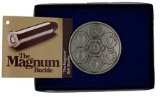 New S W 357 Magnum Mag Smith Wesson Revolver Gun Pistol Vtg Belt Buckle Cowboy