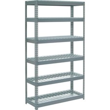 Global Industrial Extra Heavy Duty Shelving 48"W x 12"D x 60"H With 6 Shelves