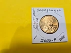 2000 P Sacagawa One Dollar US Liberty Gold Coin Uncirculated