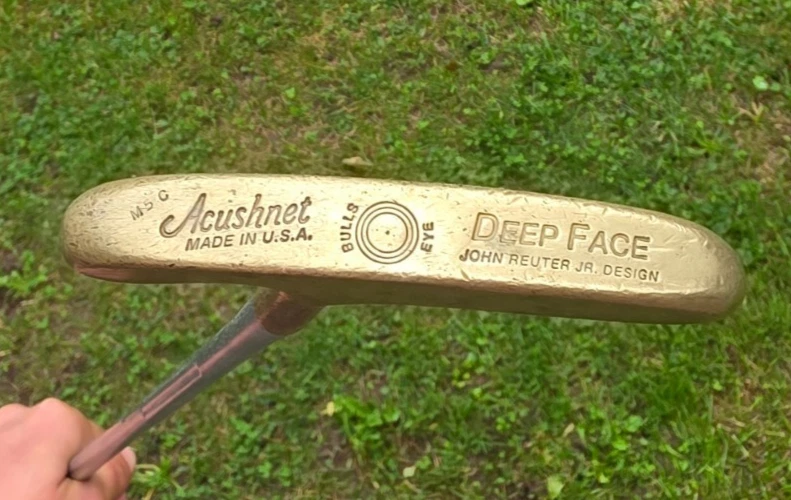 Acushnet Deep Face Putter - 35 Inch - Guter Zustand - Schnäppchen - Klassiker