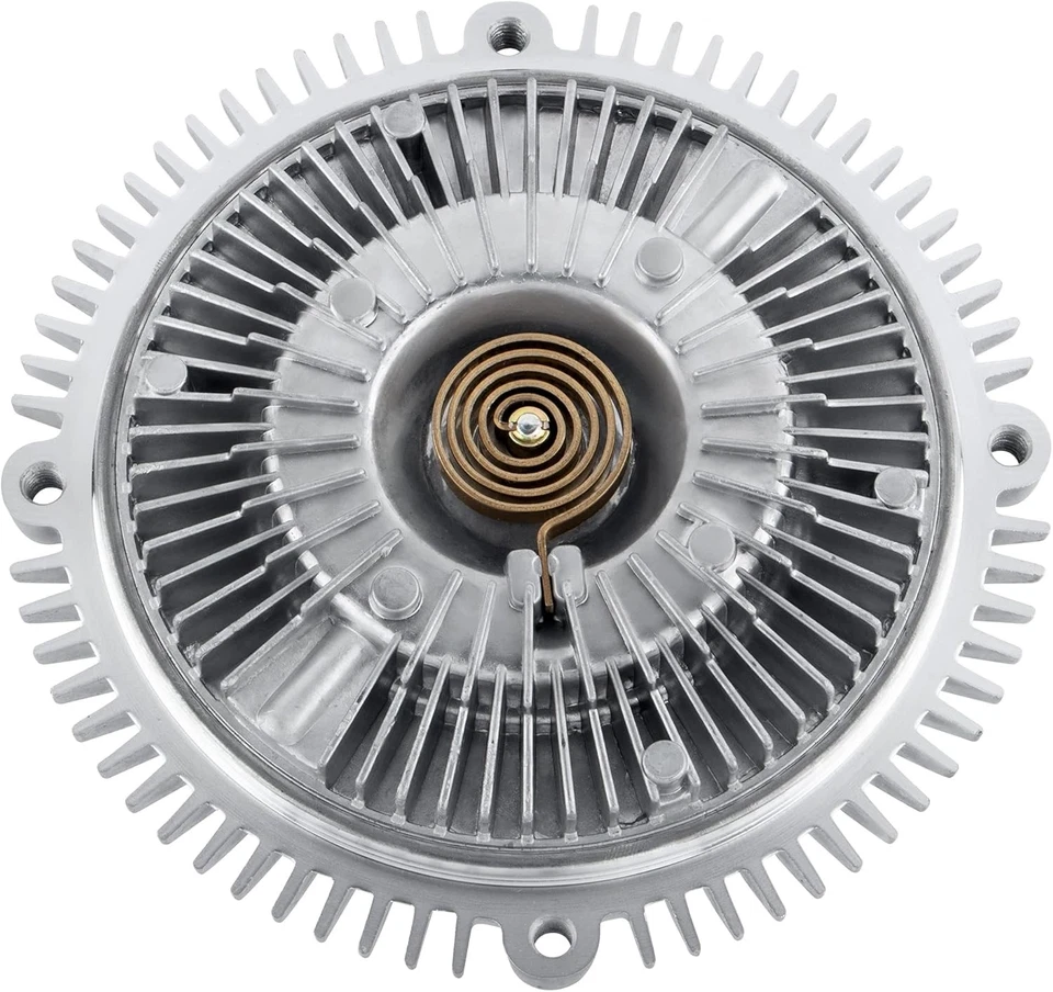 Se adapta a Nissan D21 Frontier Máxima Pickup L4 2,4 L radiador ventilador embrague 2570 Foto 2 de 4