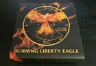 2016 American Silver Eagle Gem Burning Liberty Eagle Ruthenium W/Box