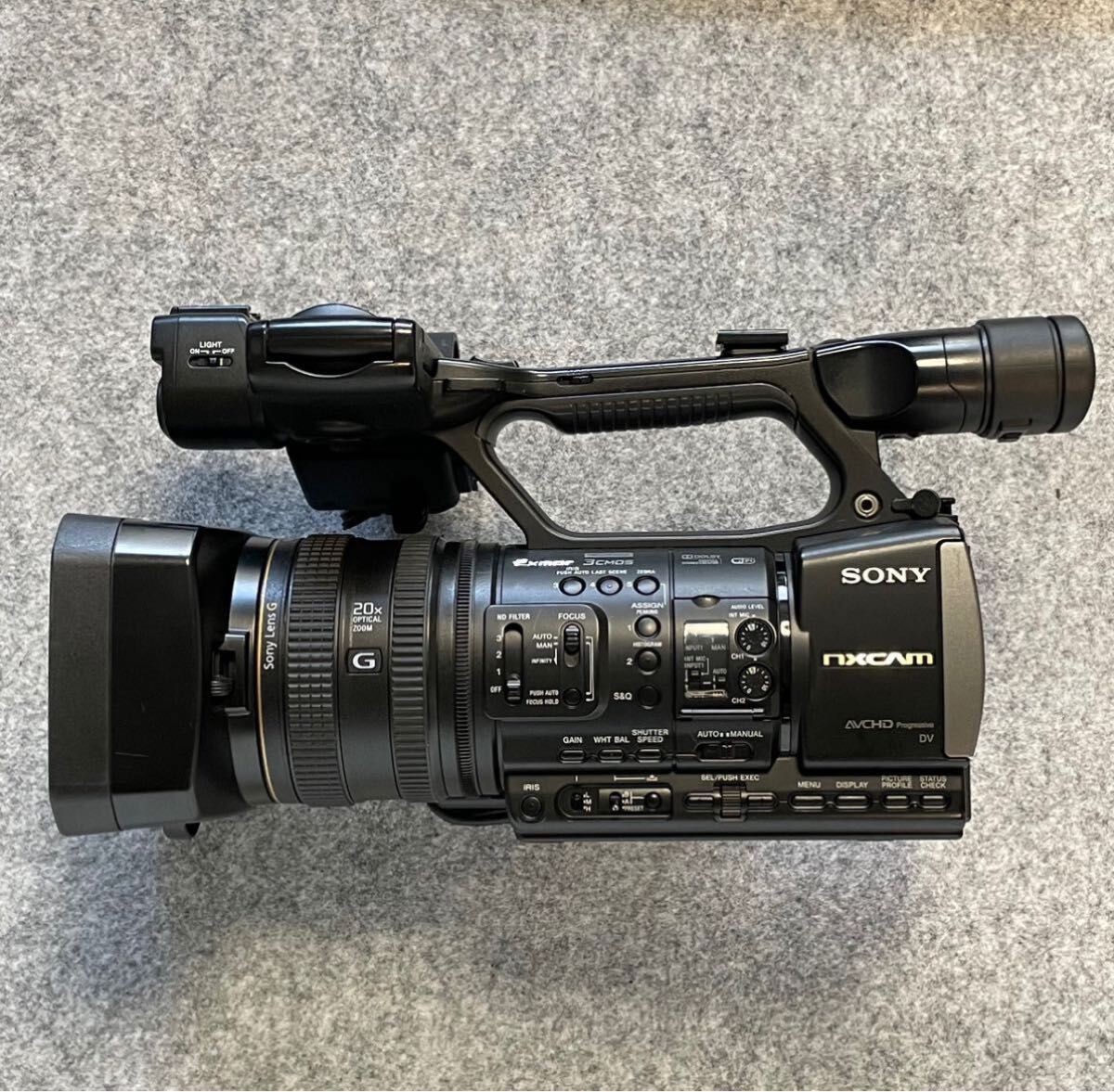 Excellent condition SONY NXCAM HXR-NX3 Sony NX3 professional use