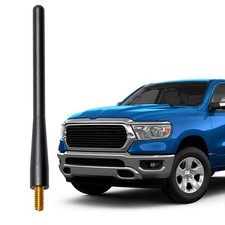 Anina Car Radio Antenna Mast for 2009-2019 Dodge Ram 1500 4.7 Inches Aluminum Al