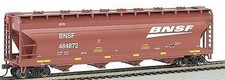 Bachmann 17505 HO Scale 56' ACF Center-Flow Covere Burlington