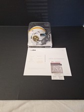 DIONTAE JOHNSON PITTSBURGH STEELERS SIGNED LUNAR ECLIPSE MINI HELMET 🪖 JSA-COA 