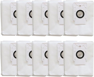 4 10 Pack Vacuum Dust Bags for Tapo RV10 Plus RVA200 4L Capacity Replacement