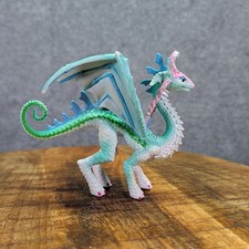 Safari Ltd. 2016 Teal and Pink Princess Dragon 4 1/4 " 0420