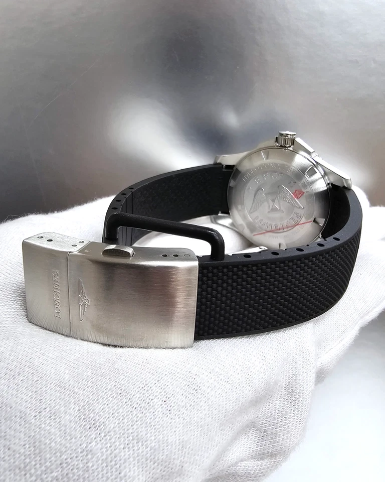 Longines Hydroconquest Automatic 39mm Black Dial Mens Watch L3.780.4.56.9 - image 3 of 4