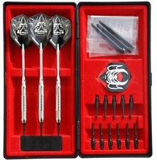 Turnier Soft Dart Pfeile Dartpfeil Chrom SET 18 Gramm + BOX 