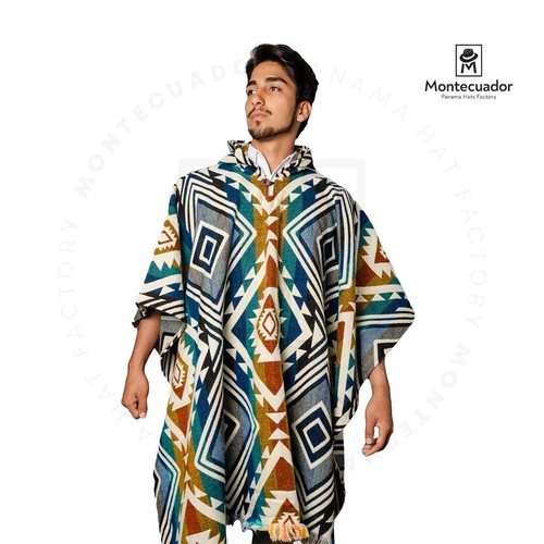 Poncho Alpaca Inti Sumak Baby Alpaca - Picture 4 of 4