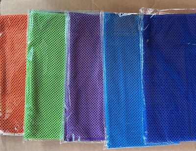 5x Cooling Towel Sports Workout Fitness Gym Yoga Jogging Hiking Cycling New