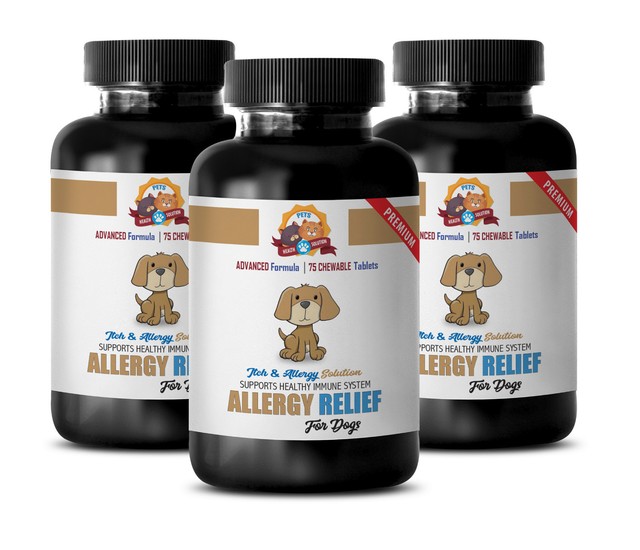 dog allergy relief pills PREMIUM DOG ALLERGY RELIEF 3B turmeric for