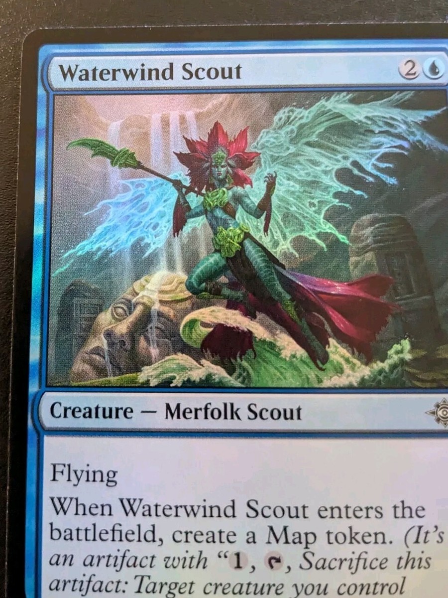 Waterwind Scout 0084 LCI Foil Common The Lost Caverns Of Ixalan