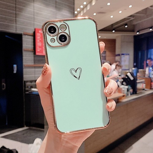 Coque antichoc pour iPhone 15 14 13 Pro Max 12 11 XS 8 Coeur Silicone Soft Étui - Photo 16 sur 18
