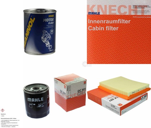 MAHLE / KNECHT Kit D'inspection Filtre kit SCT Lavage Moteur 11603653 ...