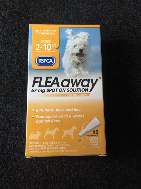 rspca flea treatment for dogs