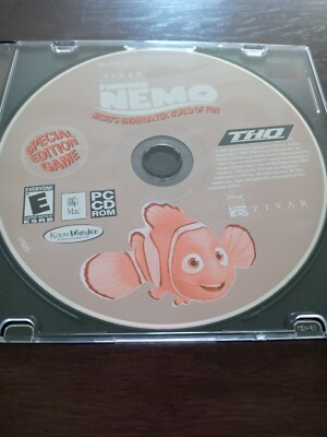 Finding Nemo: Nemo's Underwater World of Fun Special Edition Game PC CD-ROM