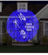 DISNEY HAUNTED MANSION HITCHHIKING GHOSTS LED WHIRL-A-MOTION **NEW**