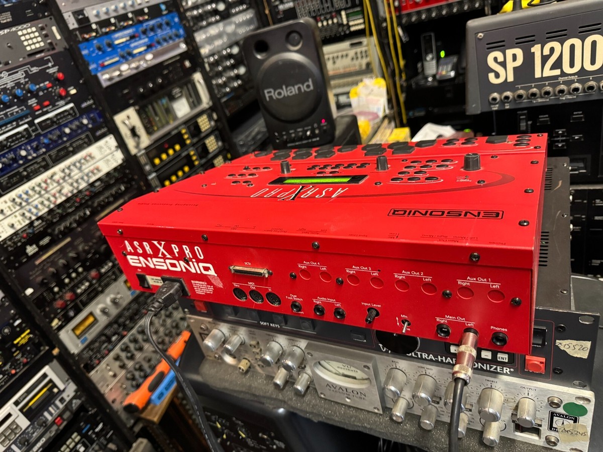 Ensoniq ASR X PRO drum /sampler 64m /SCSI ASRX PRO RED OS 3.04