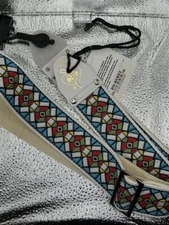 NEW D'Andrea Ace Vintage Style Guitar Strap - STAINED GLASS, #DN-ACE03