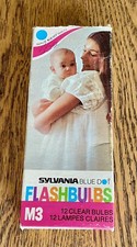 Vintage 1970s Silvania Flash Bulbs Box Of 12