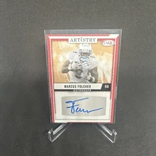 2024 Sage Artistry Football Marcus Fulcher Autograph  #ART-MF Sacramento St