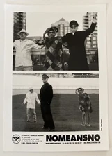 Nomeansno Press Photo 5x7”. See Description.