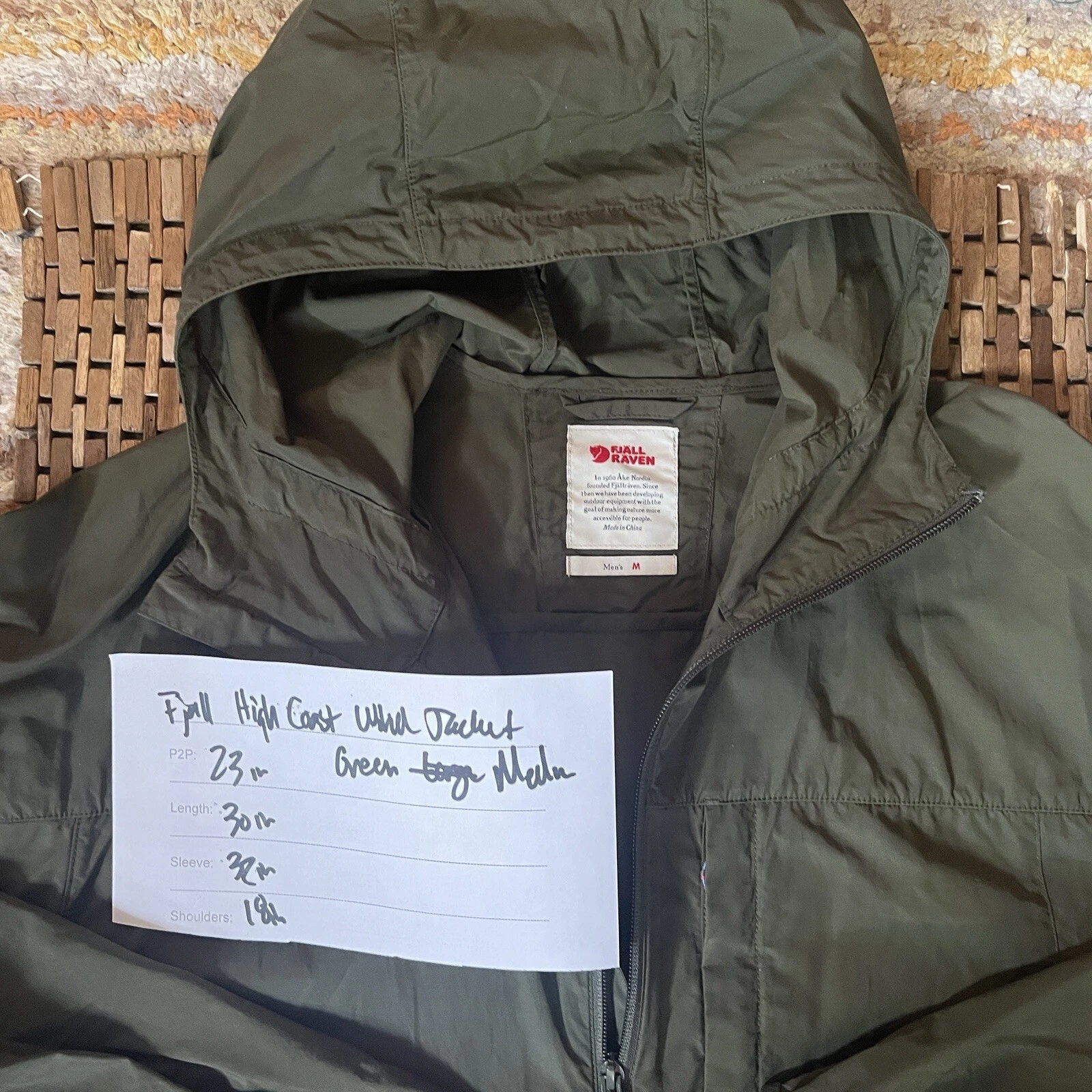 fjallraven high coast wind hoody hoodie jacket