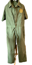 Vintage Green Unitog Coveralls Short Sleeve Size Large/XL