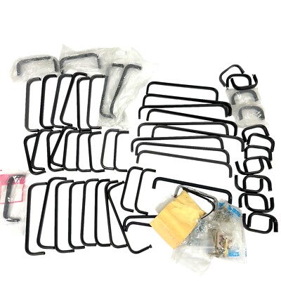 Pack of Mixed Sizes Furniture Cabinet Handle Black with GD Fastener Kit