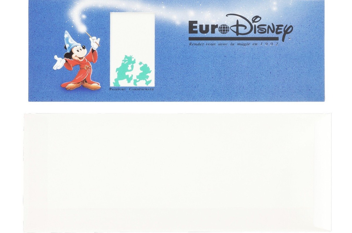 Euro Disney ユーロディズニー ディズニーランド・パリ 切手 Euro Disney ユーロディズニー ディズニーランド・パリ 切手