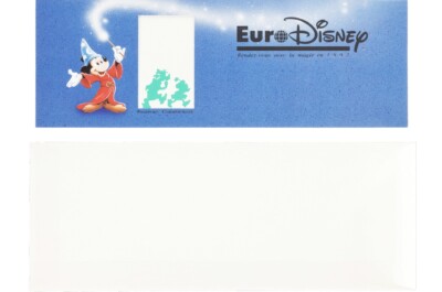Disneyland Paris - Opening Day Ticket with Decorative Folder