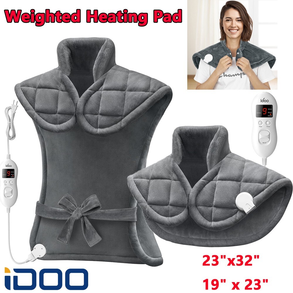 Weighted Heating Pad for Neck Shoulders Back Heated Pad Neck Warmer Pain Relief