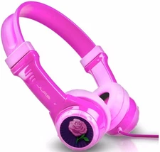 JLab JBuddies Kids Volume Limiting Headphones Pink A22