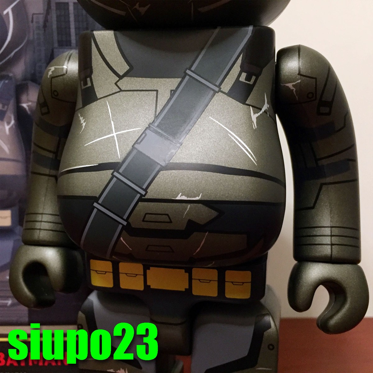その他 MEDICOM TOY - BE@RBRICK ARMORED BATMAN 400% Medicom 400% Bearbrck ~ Armored Batman Be@r brick BvS Dawn