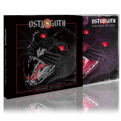 OSTROGOTH - Feelings of Fury (NEW*LIM.SLIPCASE CD*80 s BEL HEAVY METAL CLASSIC)