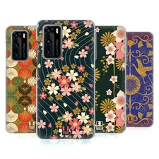 HEAD CASE DESIGNS LACQUERWARE SOFT GEL CASE FOR HUAWEI PHONES 4
