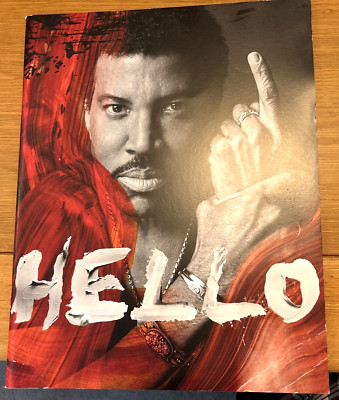 Lionel Richie Hello - All The Hits World Tour Programm (2018)